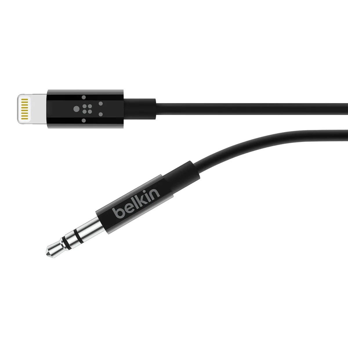 Belkin Καλώδιο Lightning to Jack 3.5mm 0.9 m Μαύρο