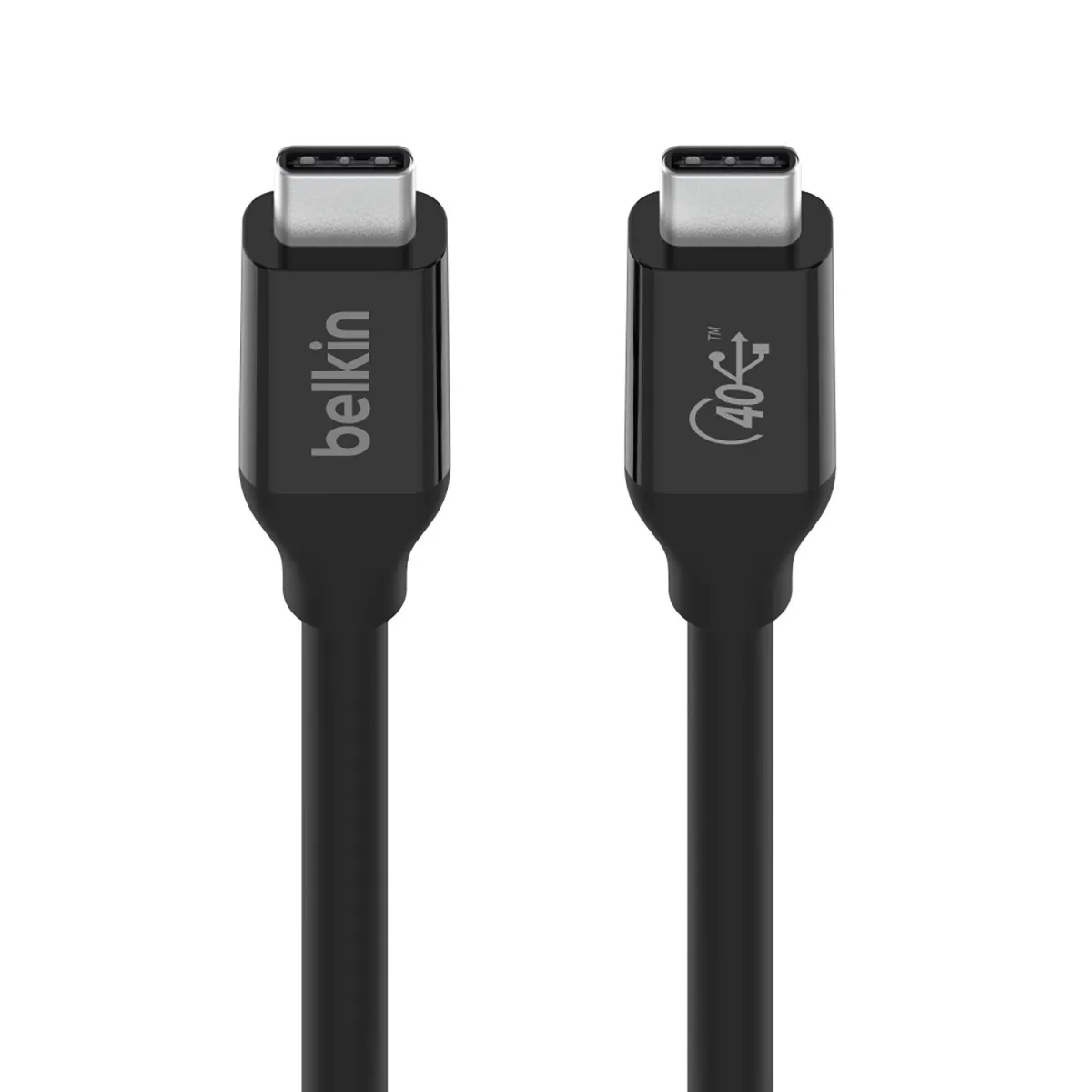 Belkin Καλώδιο USB-C to USB-C 100W 0.8 m Μαύρο