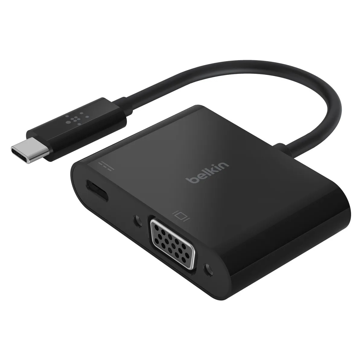 Belkin USB-C to VGA Adapter 60W, Black