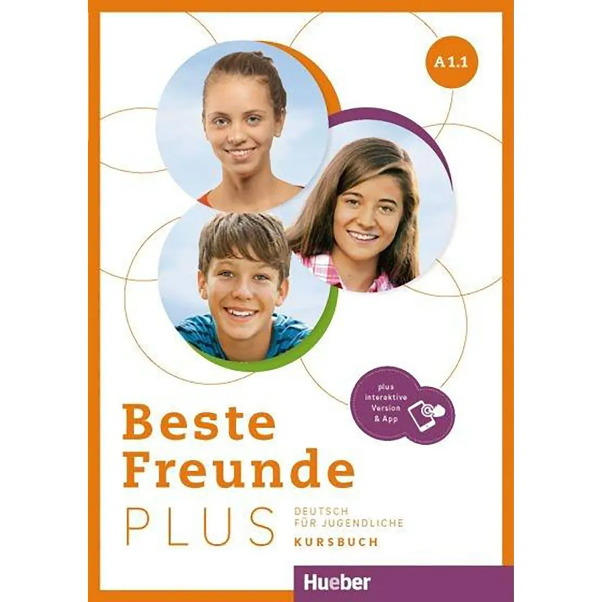 Hueber Beste Freunde Plus A1.1 Kursbuch +Plus Code