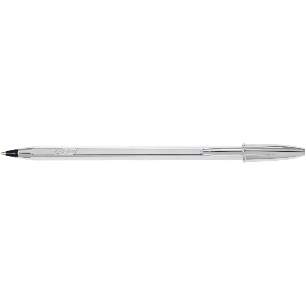 Bic Στυλό Διαρκείας Cristal Celebrate Silver Πάχος Μύτης 1.0mm