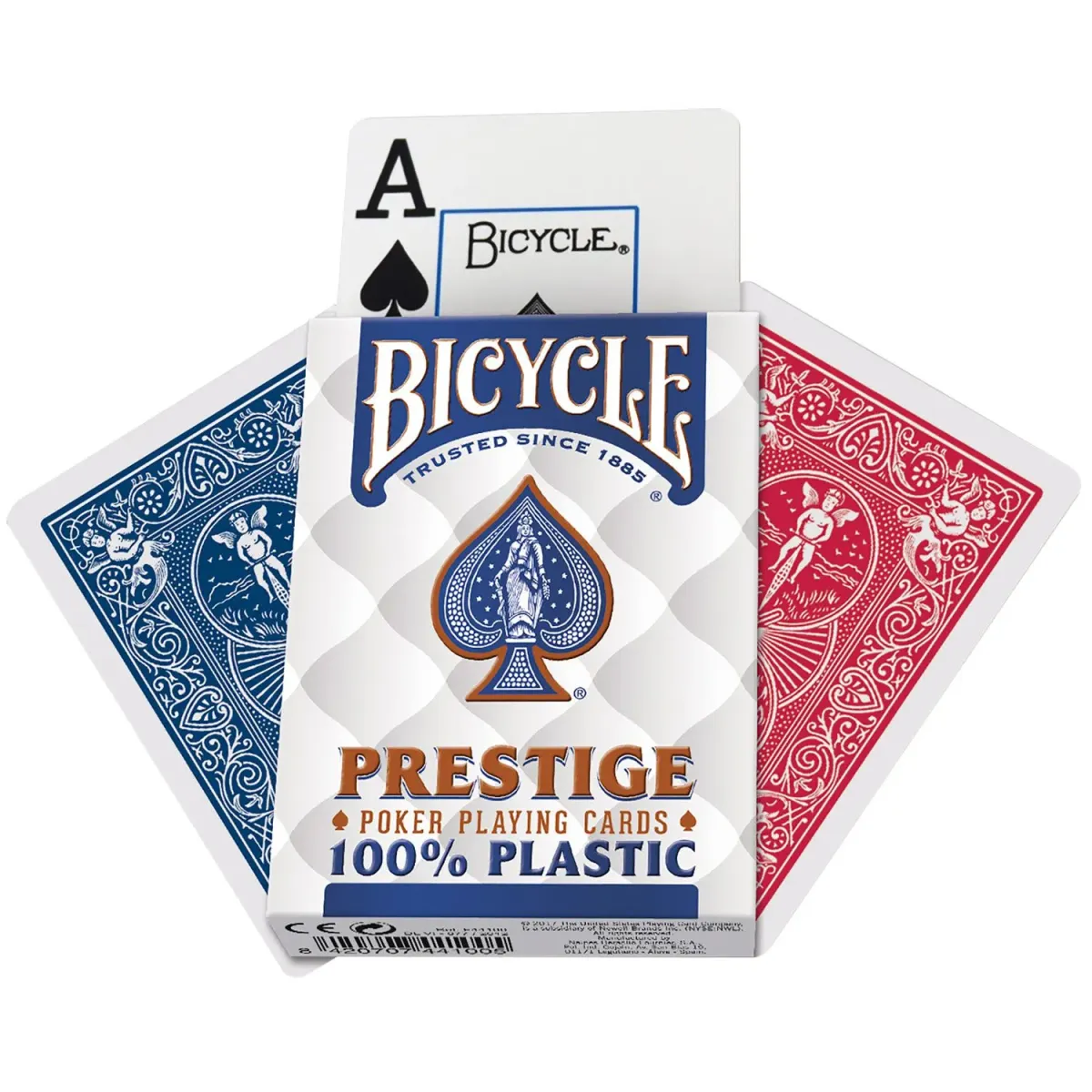 Τράπουλα Bicycle Rider Back 100% Plastic Jumbo Index