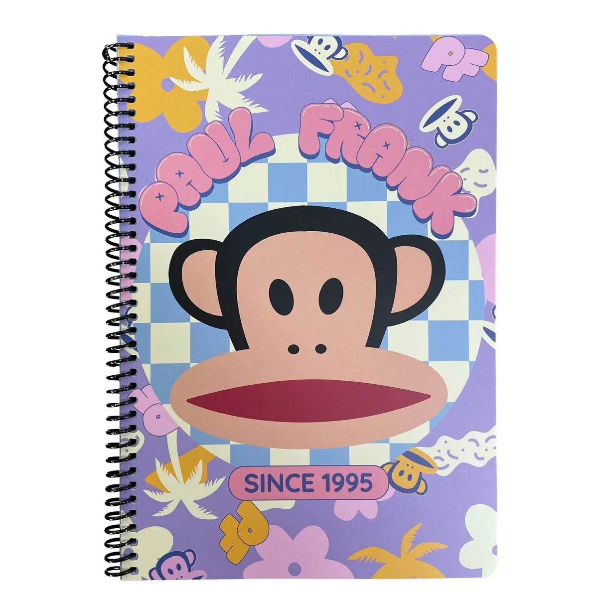 Bmu Τετράδιο Σπιράλ 17x25/2Θ Paul Frank 1995-Logo Girl 70 Φύλλων