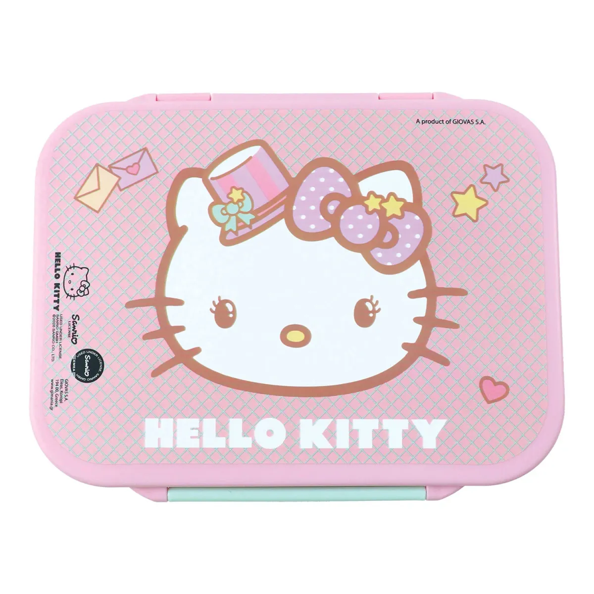 Bmu Φαγητοδοχείο 3 χώρων Hello Kitty 1000ml