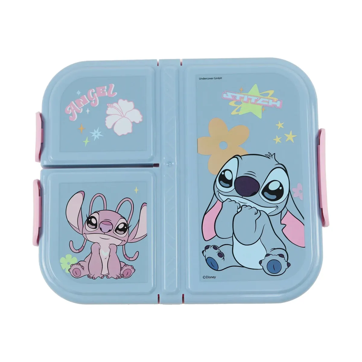 Bmu Φαγητοδοχείο 3 χώρων Stitch 900ml