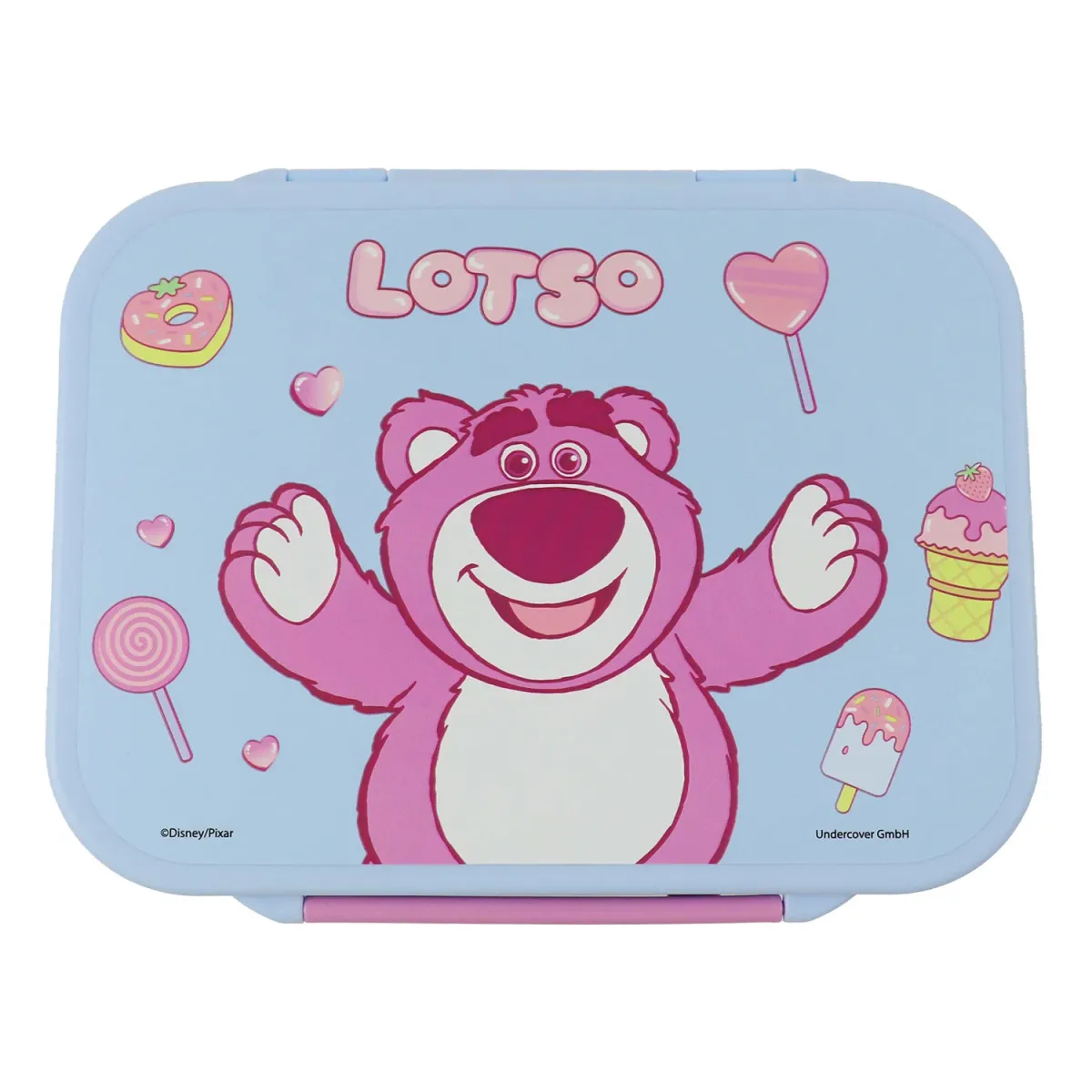 Bmu Φαγητοδοχείο 3 χώρων Toy Story Lotso 1000ml