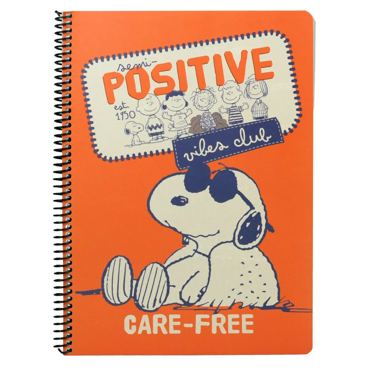 Bmu Τετράδιο Σπιράλ Α4/2Θ Peanuts Cottage Core-Friendship Wisdom 70 Φύλλων