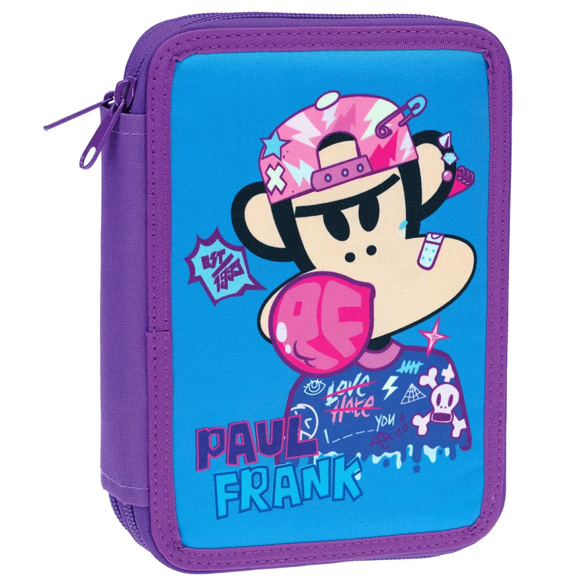 Bmu Κασετίνα Διπλή Paul Frank Bubble
