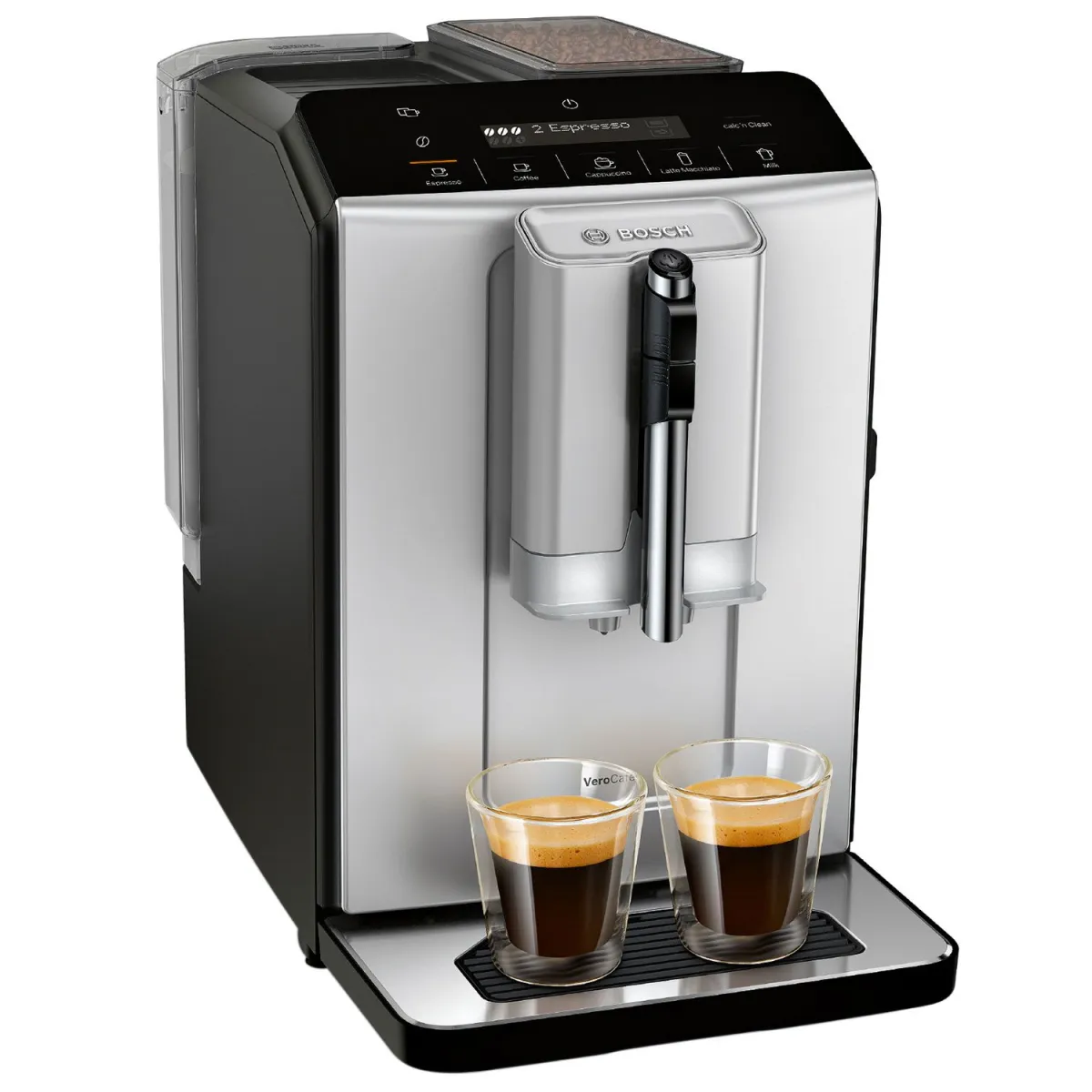 Bosch Καφετιέρα Espresso Αυτόματη TIE20301 Silk Silver Serie 2 VeroCafe