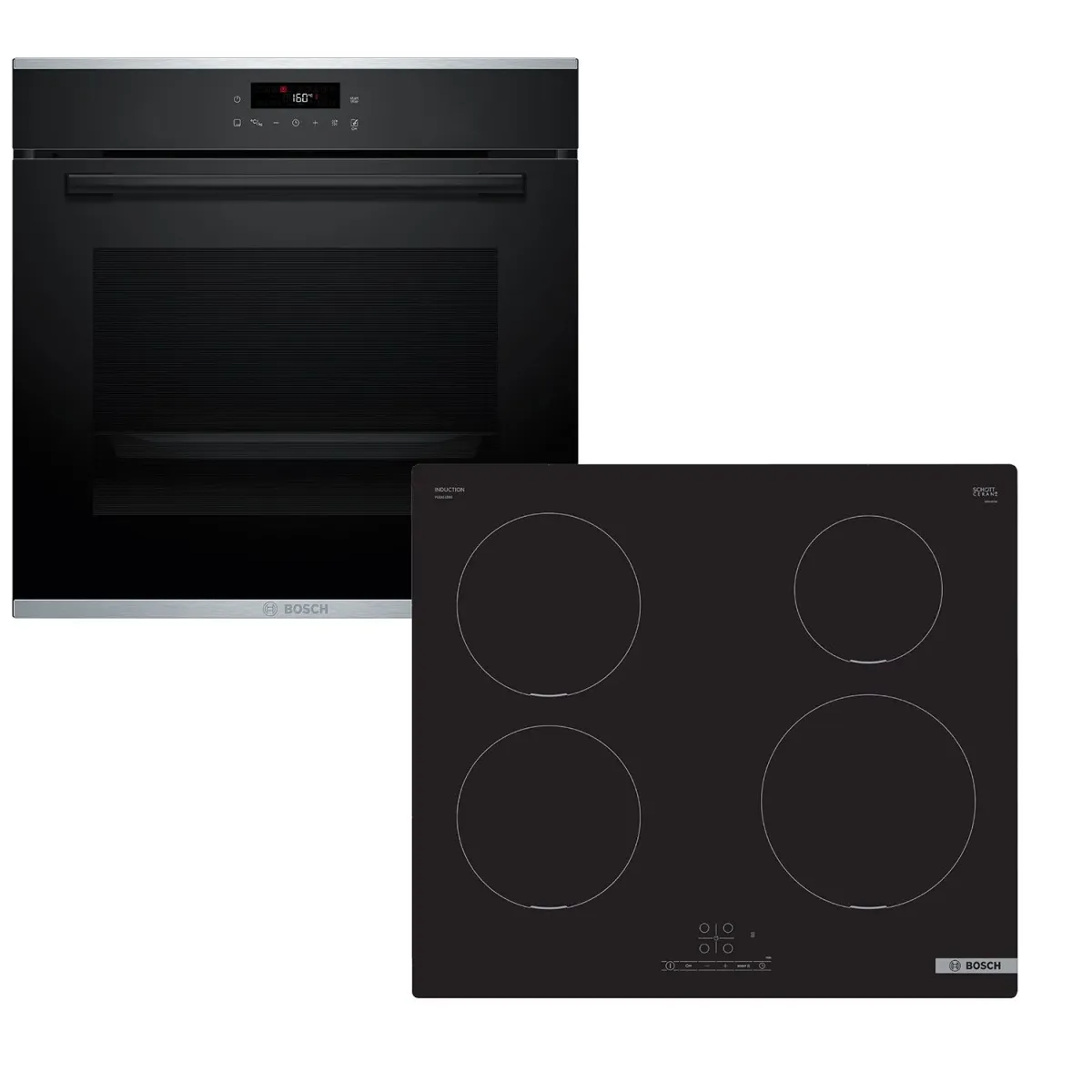 Bosch HBA272BB3 + PUE611BB5E Σετ εντοιχισμού
