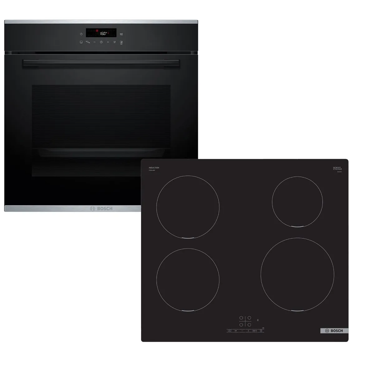 Bosch HBA272BB3 + PUE611BB5E Σετ εντοιχισμού