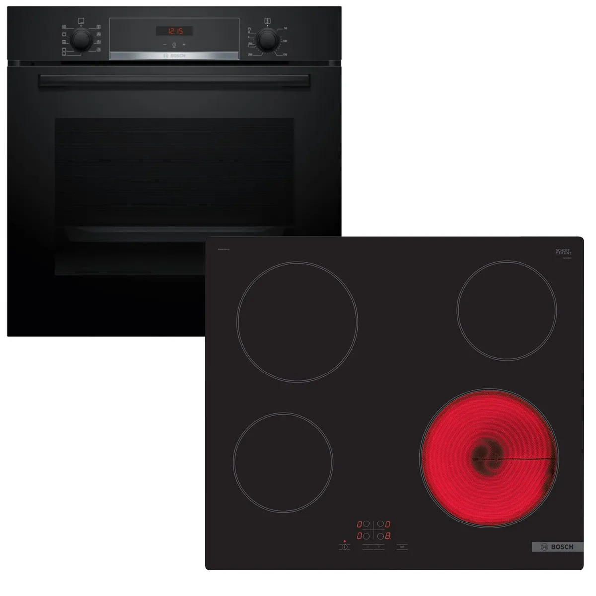 Bosch HBA514BB3 & PKE61RBA2E Σετ εντοιχισμού