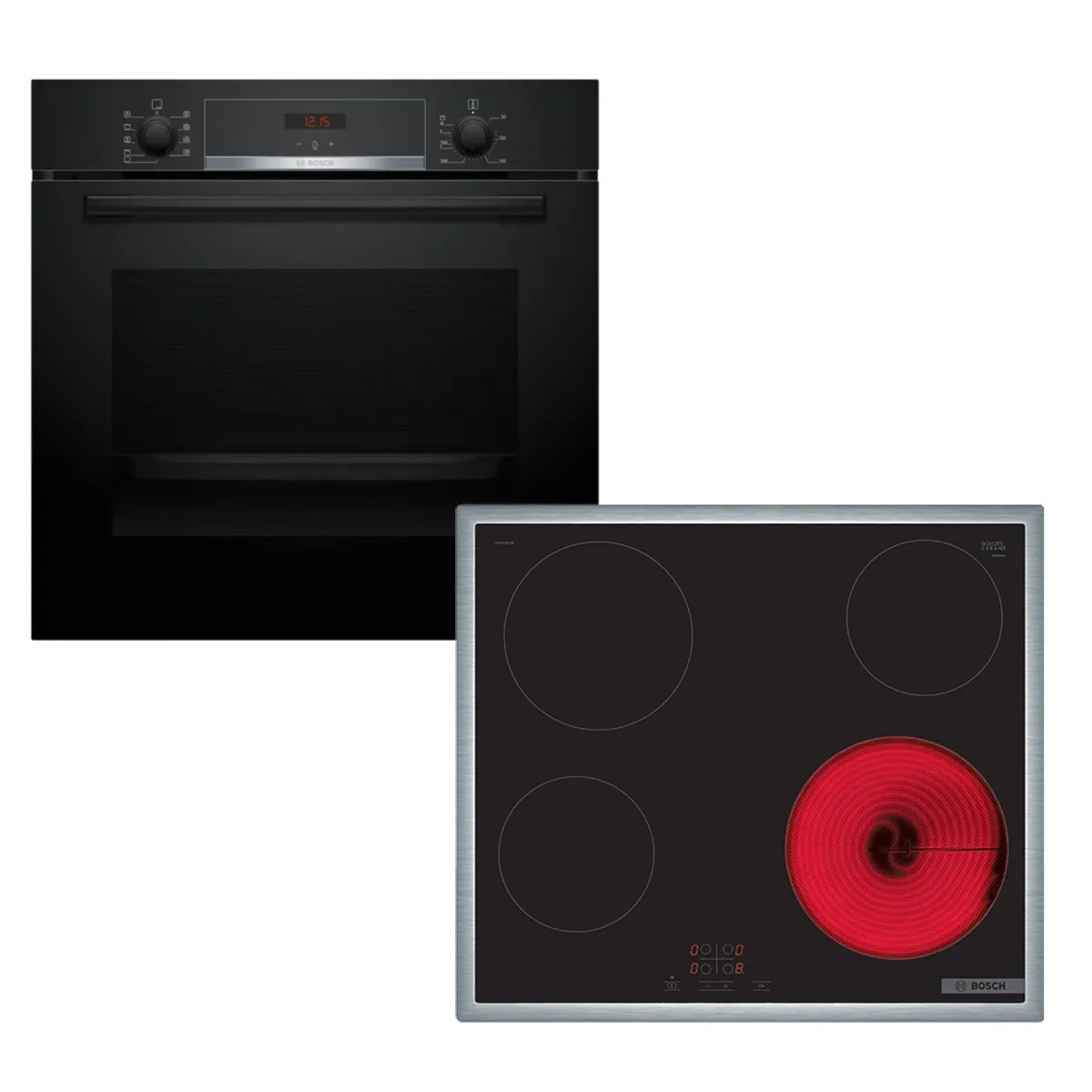 Bosch HBA514BB3 & PKE645BA2E Σετ εντοιχισμού