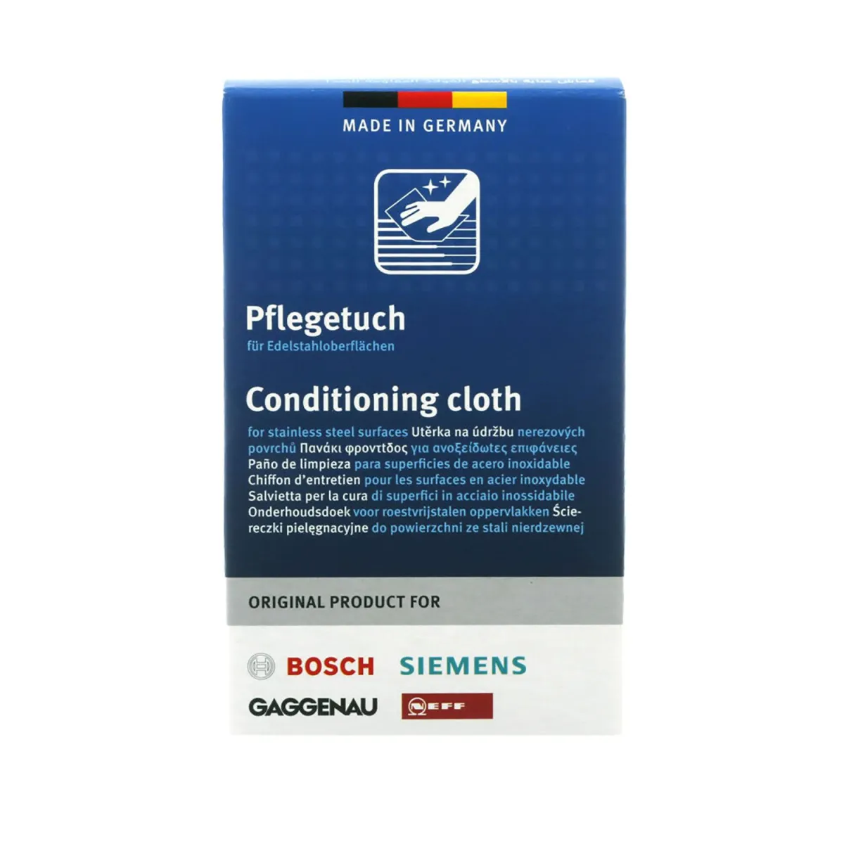 Bosch Πανάκια Φροντίδας για Inox επιφάνειες 312007