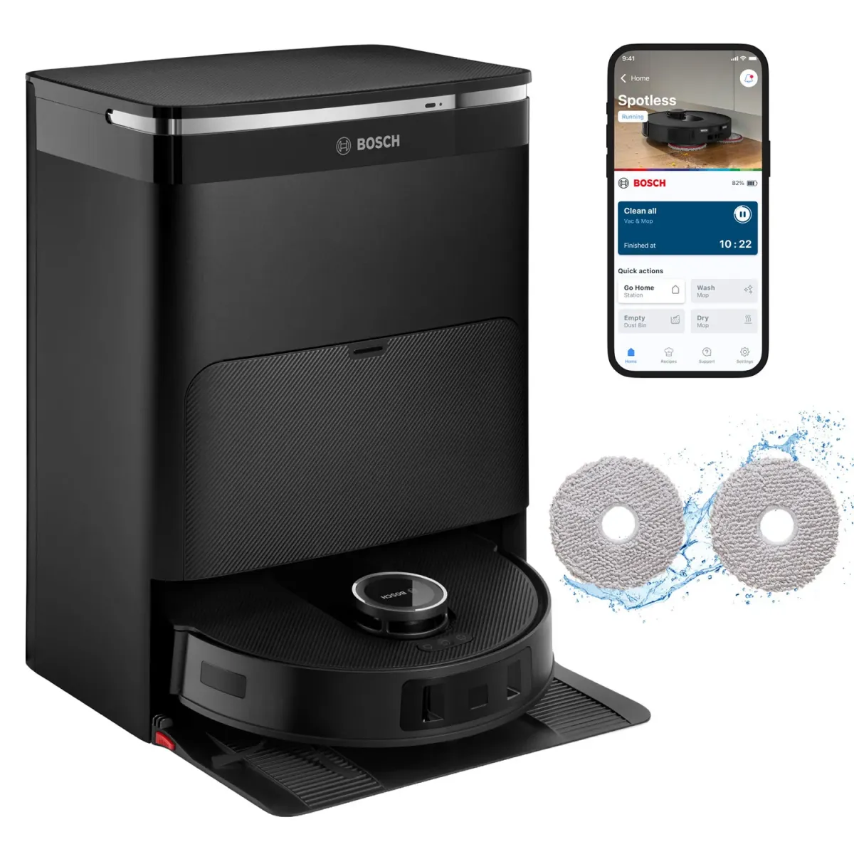 Bosch Σκούπα ρομπότ Spotless Max BCRDW3B