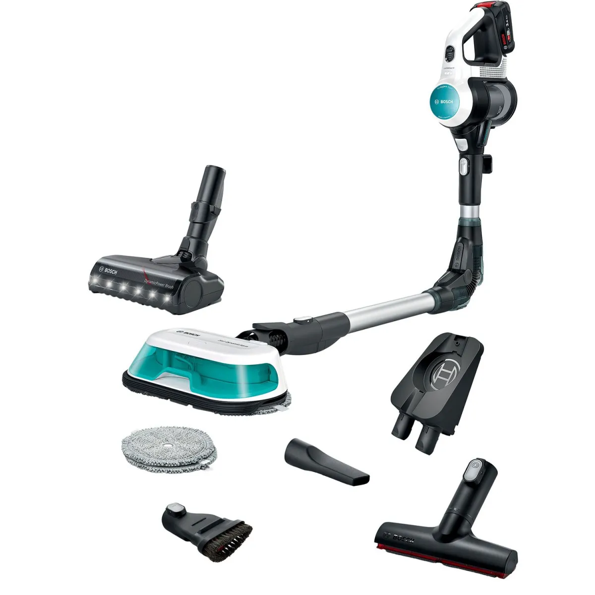 Bosch Σκούπα Stick Επαναφ/μενη Unlimited 7 ProHygienic Aqua
