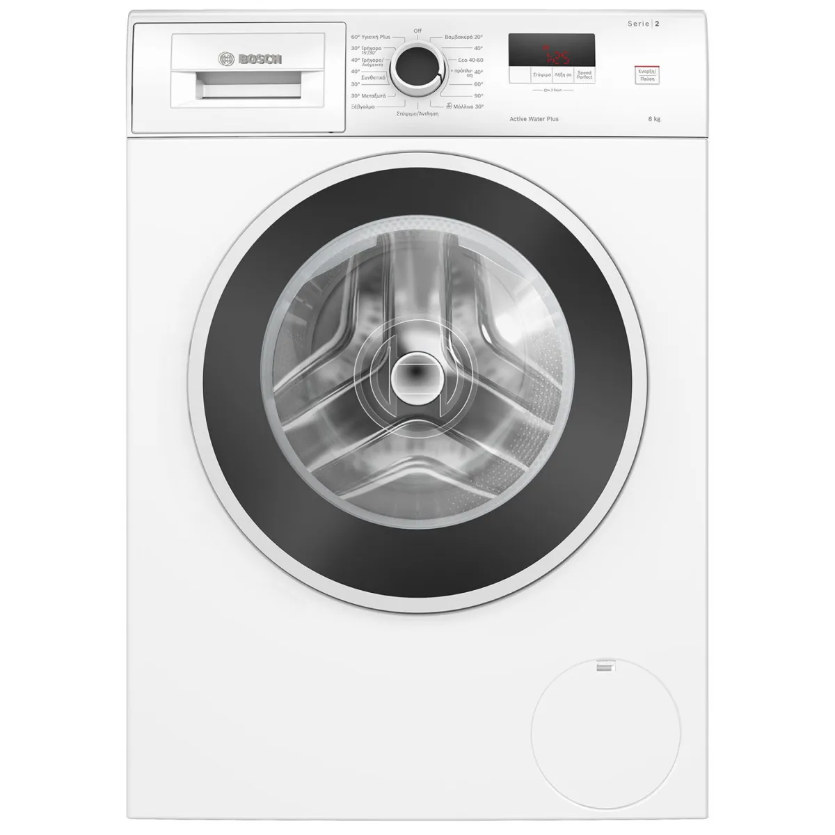 Bosch WGE03400GR Πλυντήριο Ρούχων 8,00 kg
