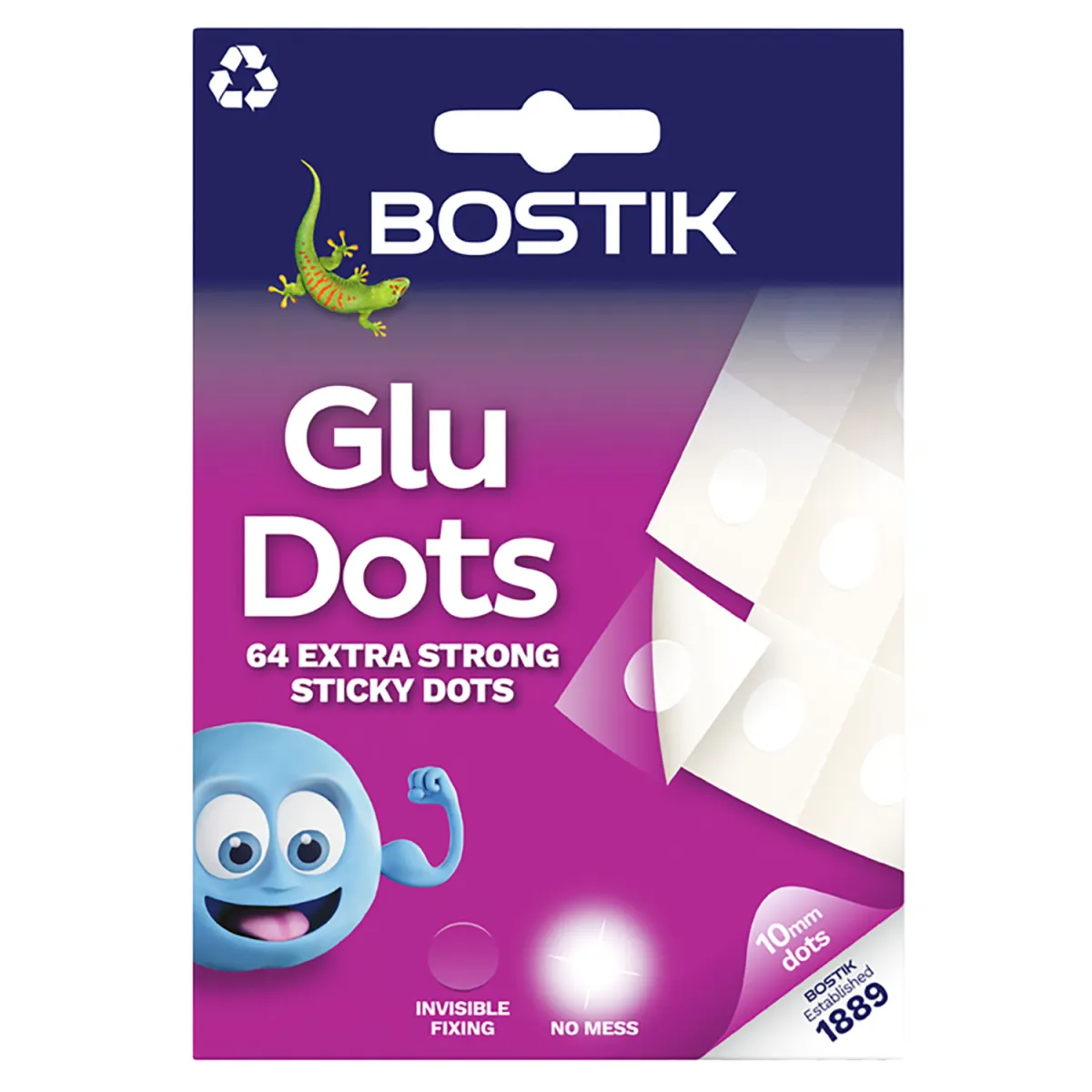 Bostik Αυτοκόλλητα Διπλής Όψης 16τμχ.