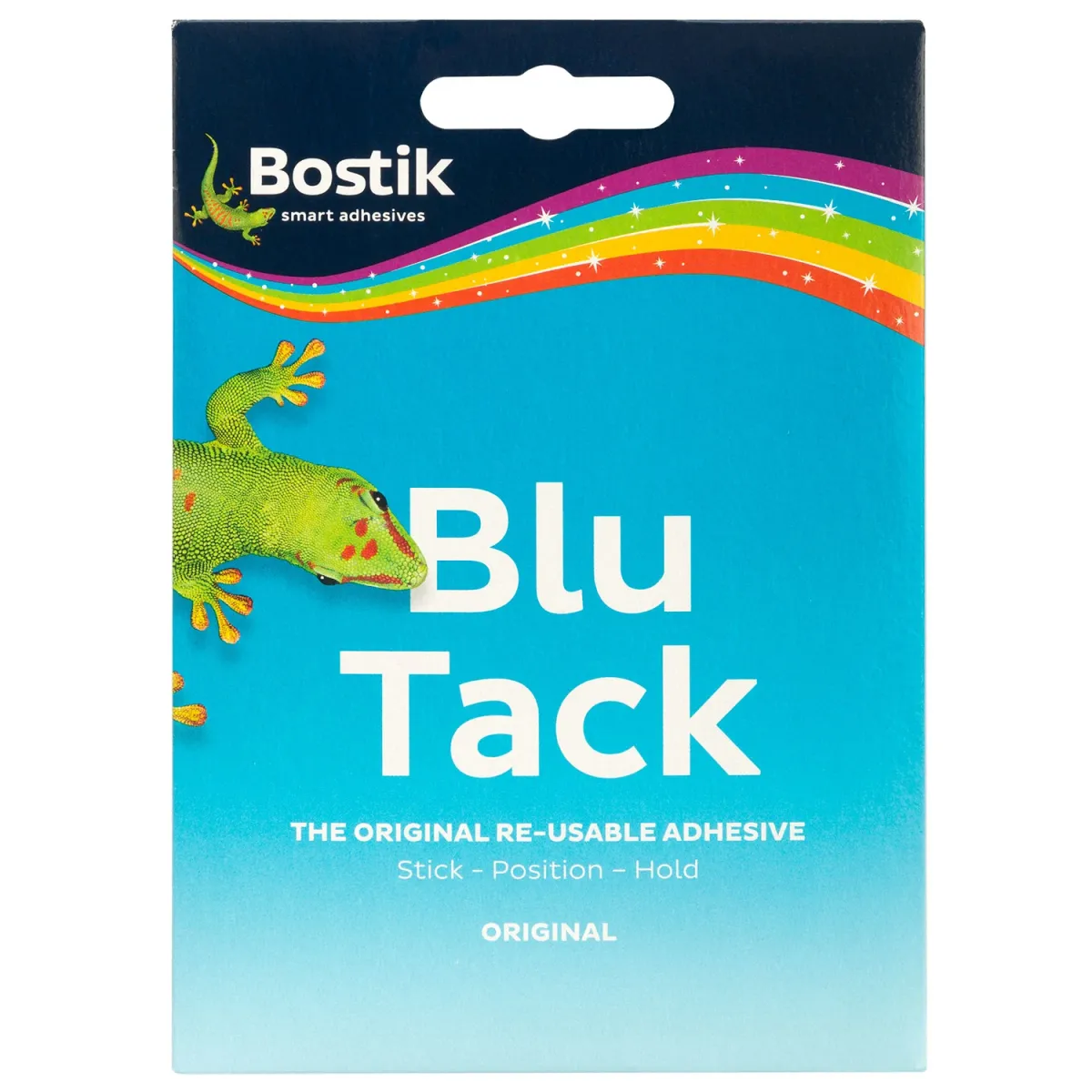 Bostik Αυτοκόλλητα Διπλής Όψης Επαναχρησιμοποιούμενα Blu Tack