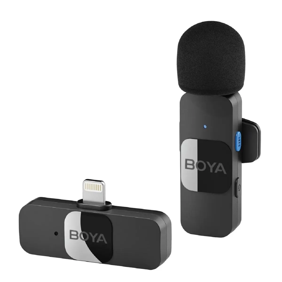 Boya BY-V1 Wireless Lavalier Mic for iPhone iPad Mini Lapel Lightning