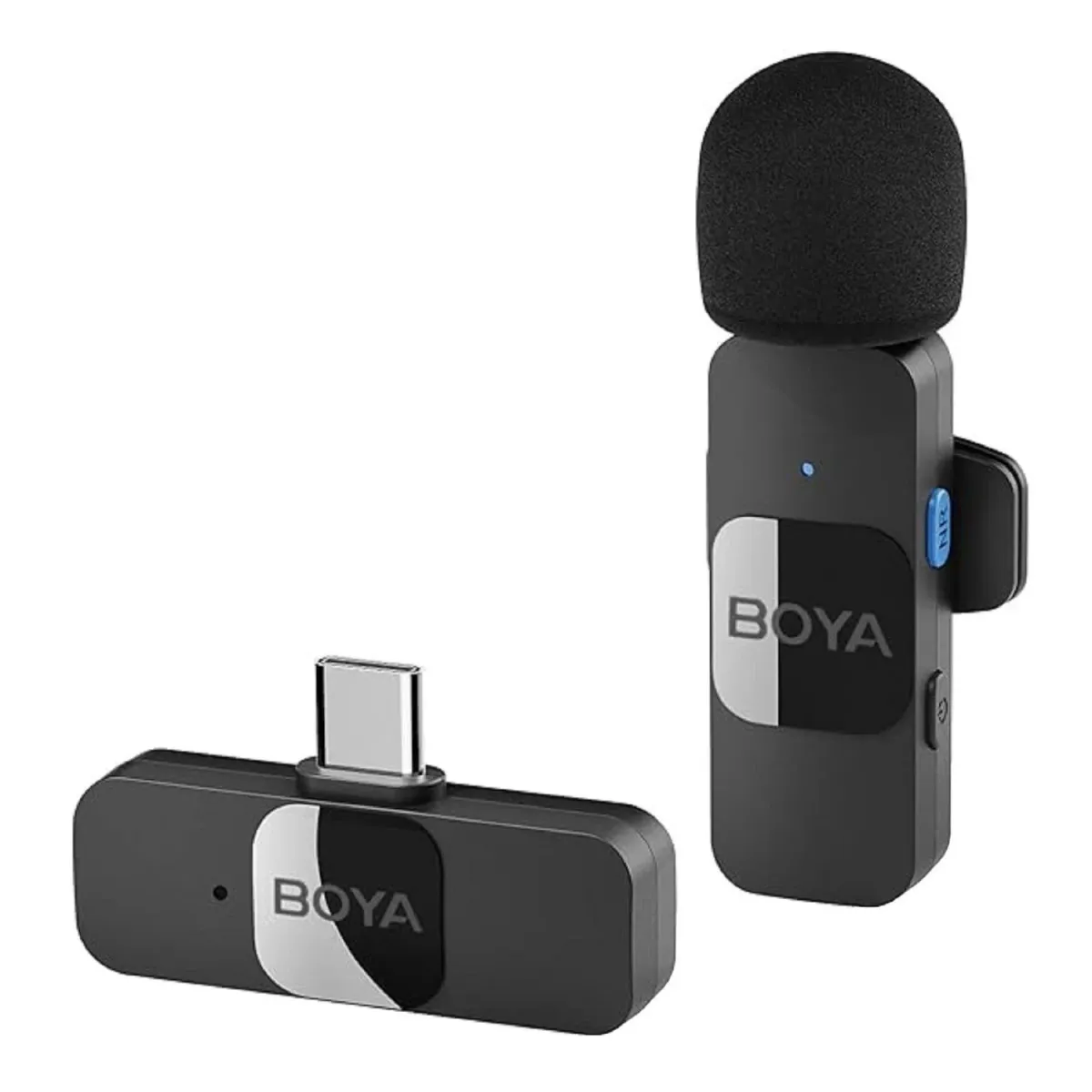 Boya BY-V10 Wireless Lavalier Mic for Android Mini Lapel USB-C