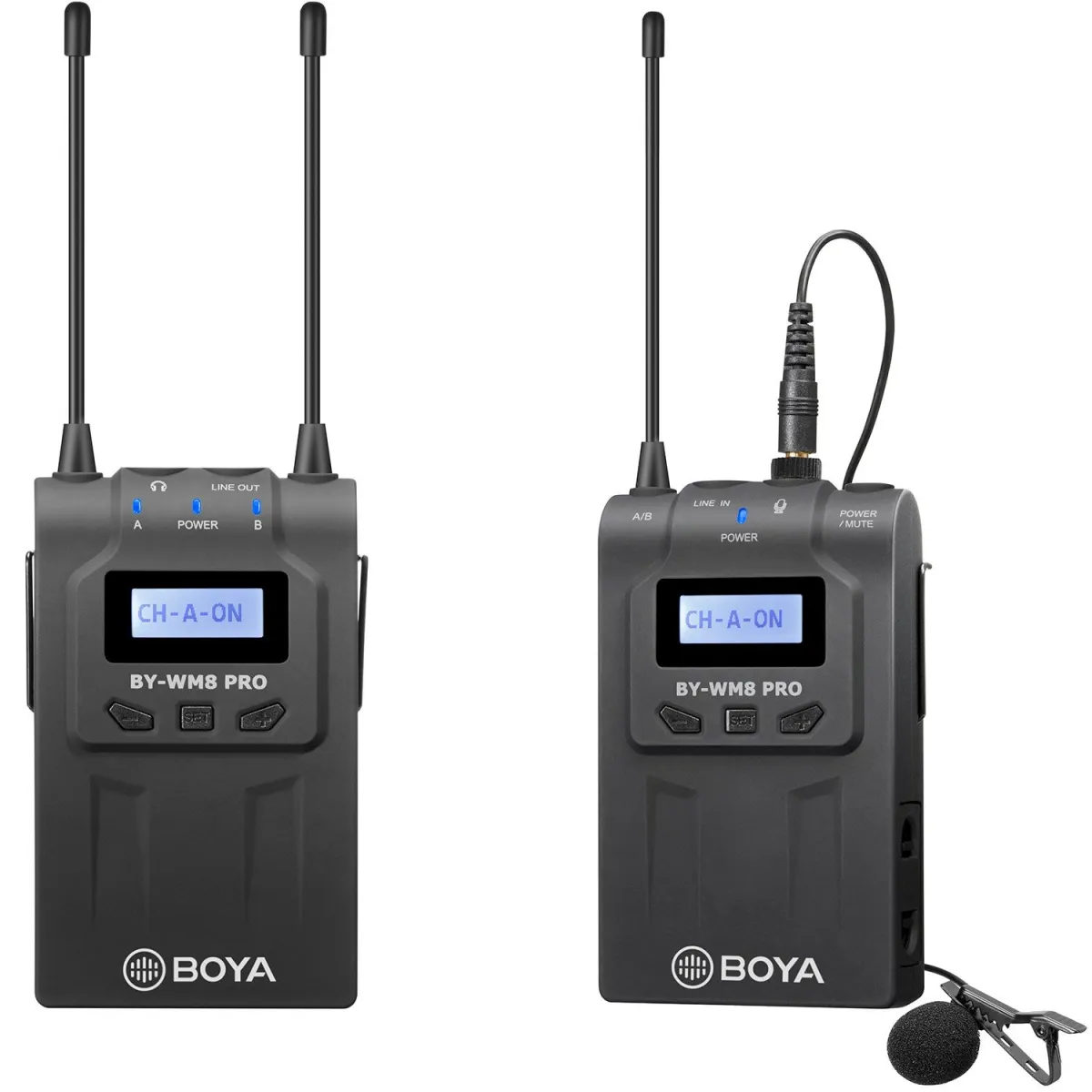 Boya BY-WM8 pro-K1 wireless mic UHF 1+1