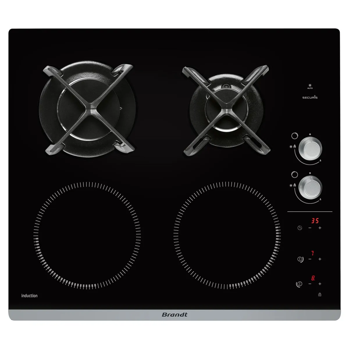 Brandt BPI6414BM Εστίες Μεικτές