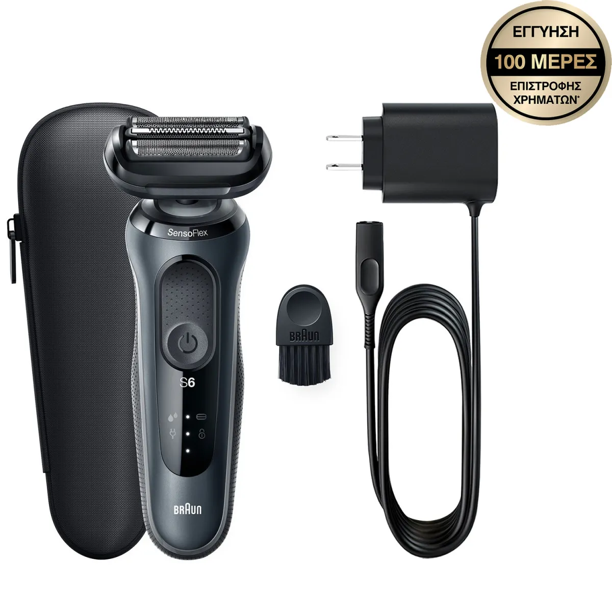 Braun Ξυριστική Μηχανή 61-Ν1000S SensoFlex Series 6