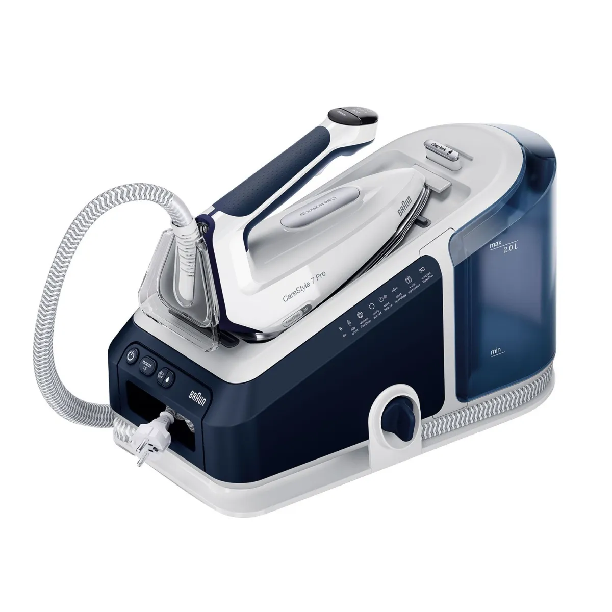 Braun Σύστημα Σιδερώματος IS7282BL CareStyle 7 Pro