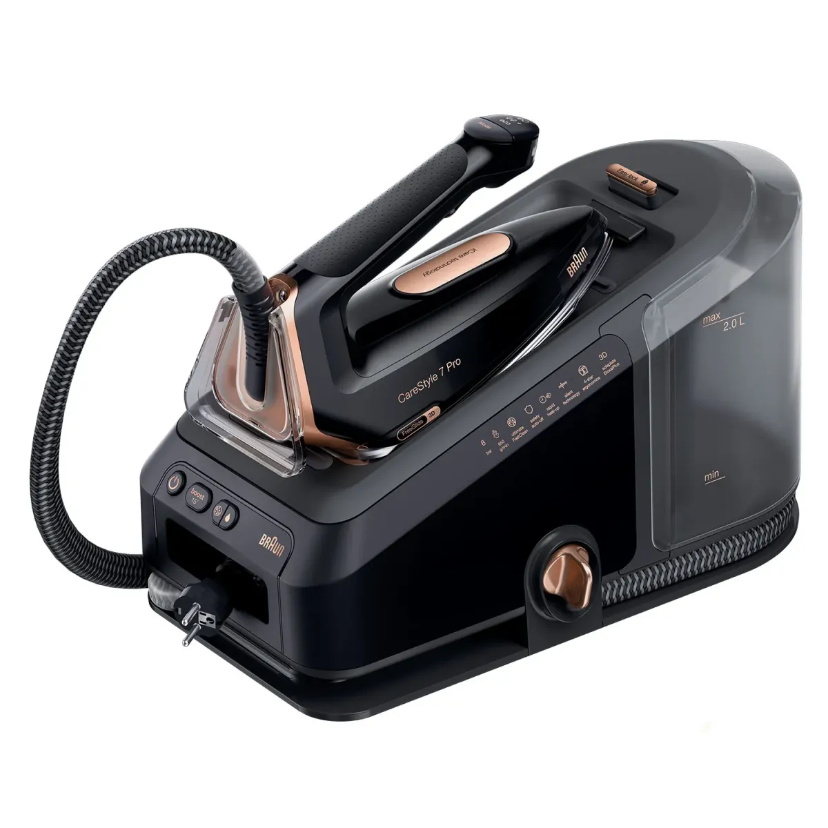 Braun Σύστημα Σιδερώματος  IS7286BK Care Style 7 Pro