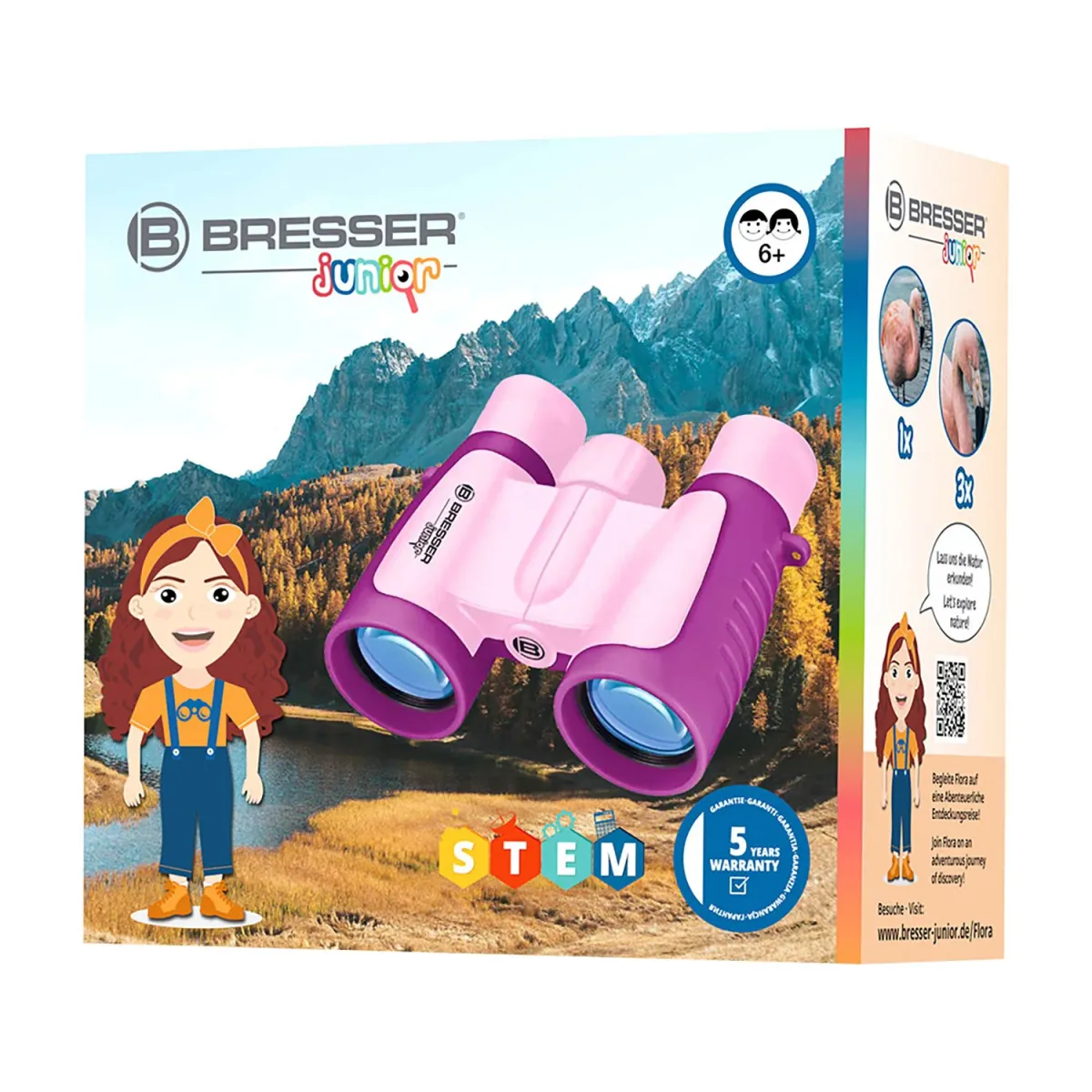 Bresser Παιδικά Κιάλια Ροζ