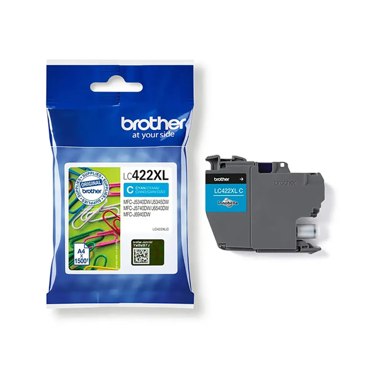 ΜΕΛΑΝΙ BROTHER LC-422XLC XL
