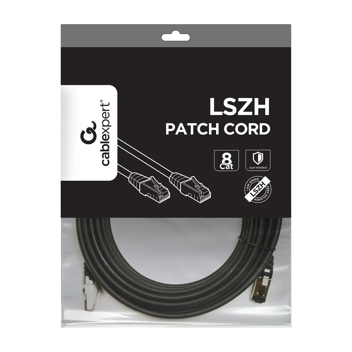 Cablexpert Καλώδιο Δικτύου Patch UTP C8 Μαύρο (10m)
