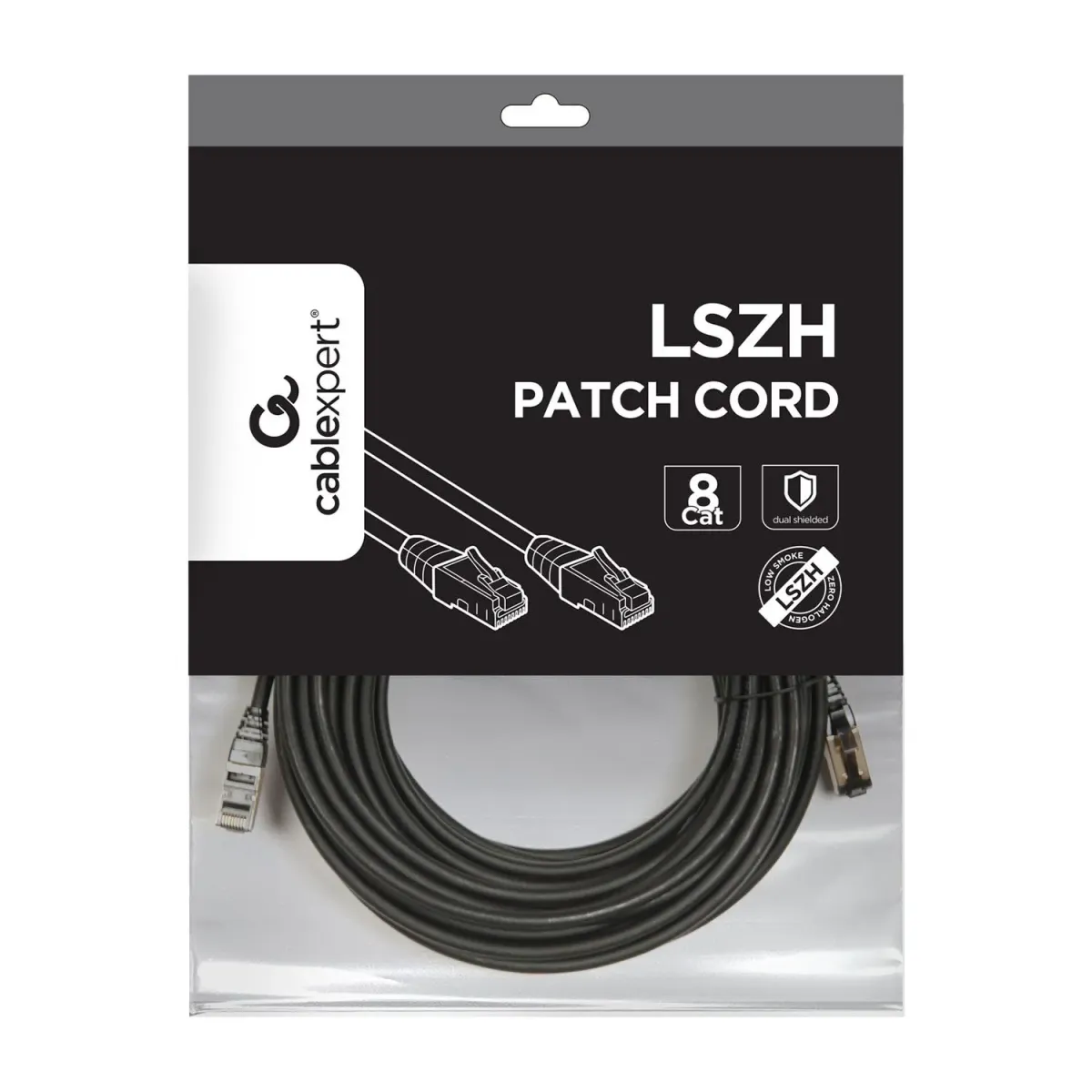 Cablexpert Καλώδιο Δικτύου Patch UTP C8 Μαύρο (15m)