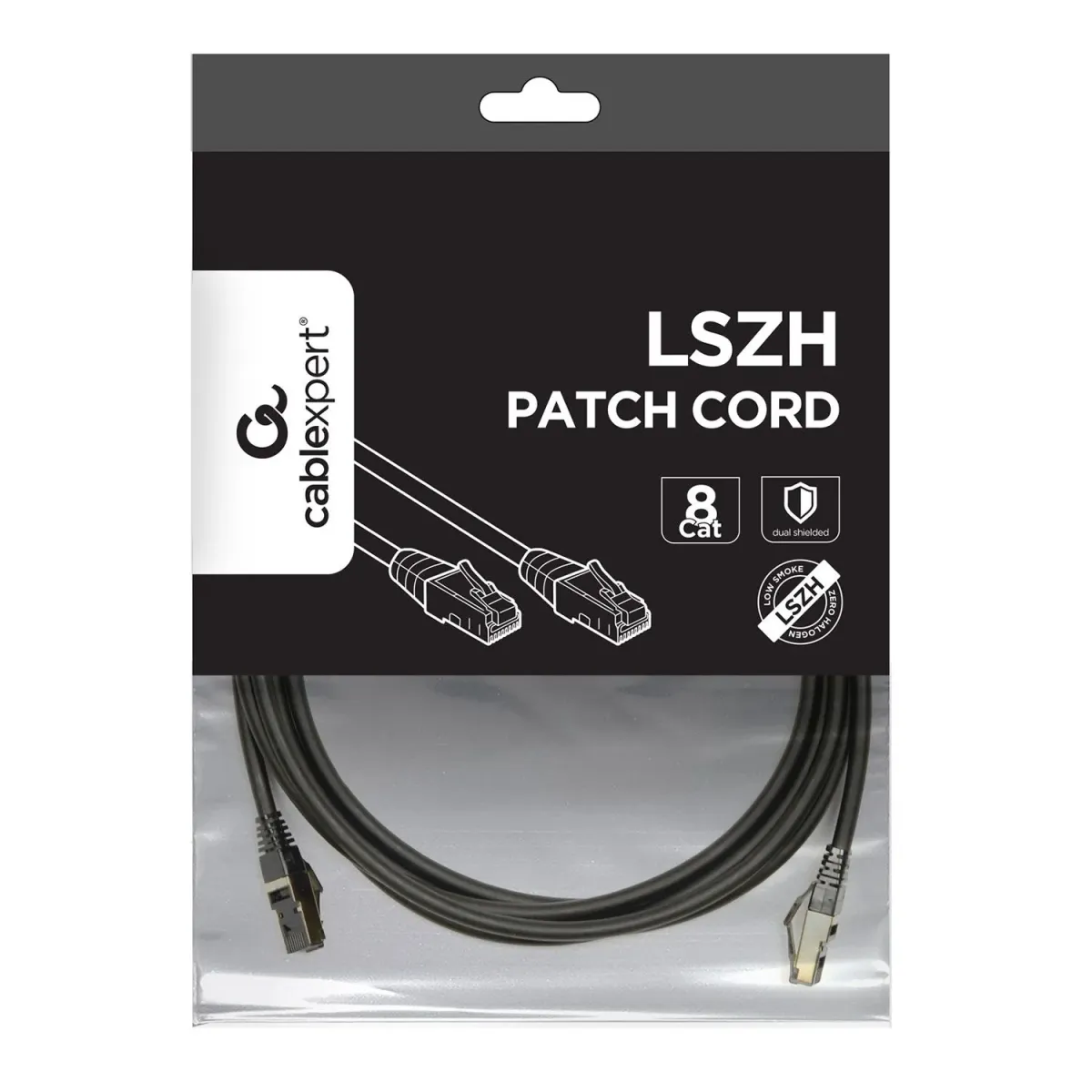 Cablexpert Καλώδιο Δικτύου Patch UTP C8 Μαύρο (3m)