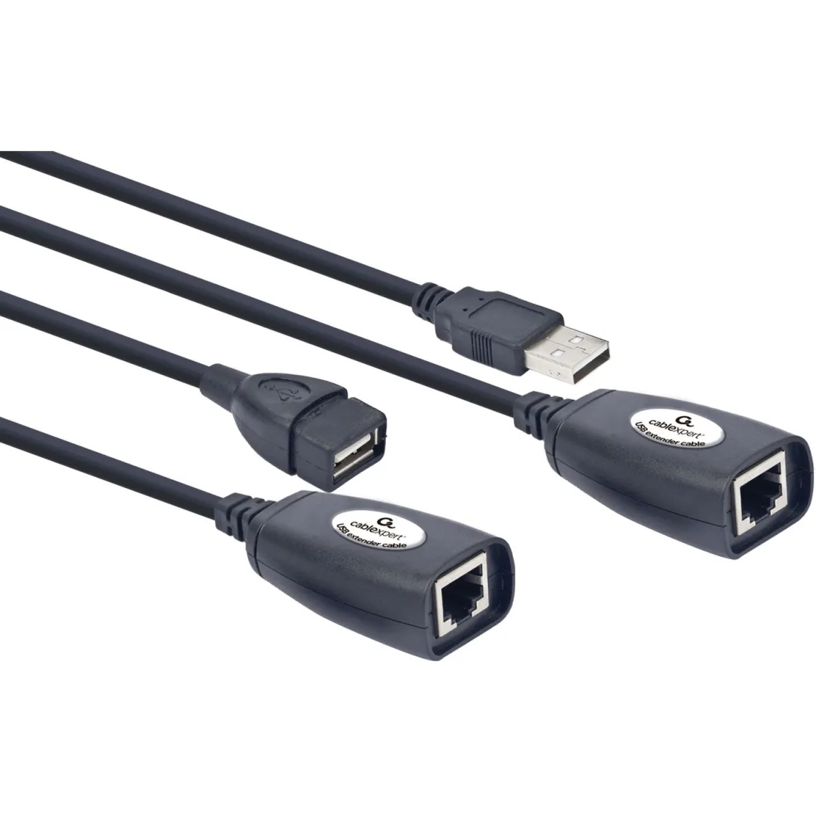 Cablexpert Προέκταση USB Μέσω Καλωδ. UTP (Έως 30μ.)