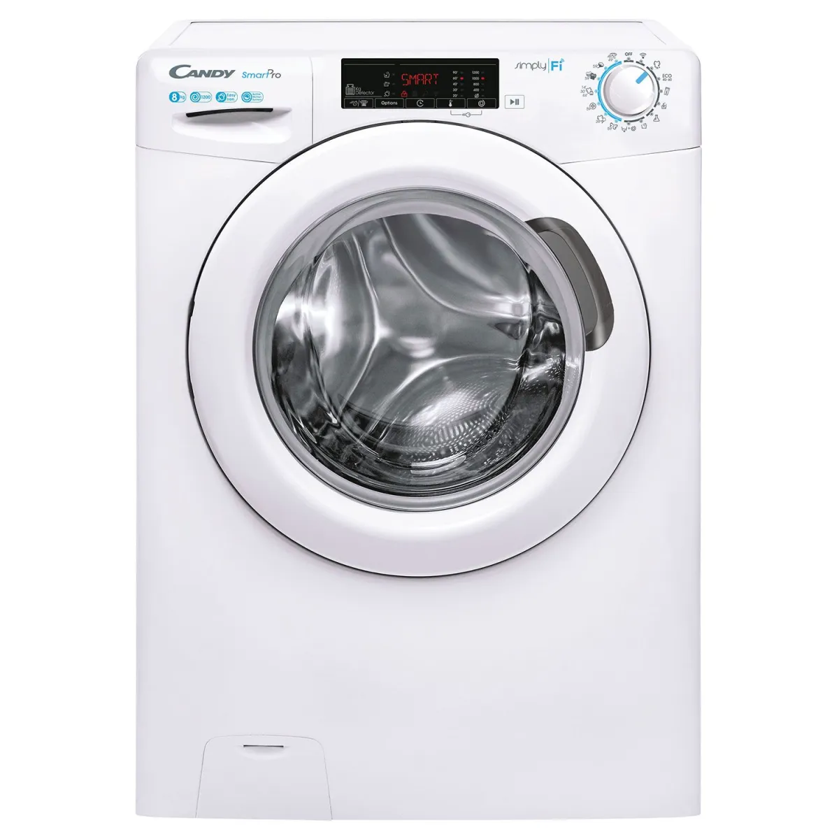 Candy CSO 1285TW4/1-S Πλυντήριο Ρούχων 8,00 kg