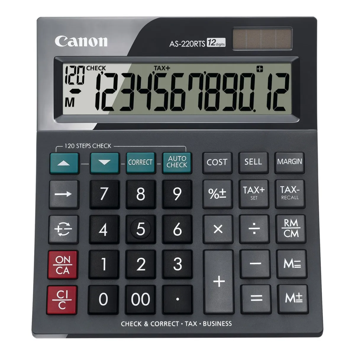 Canon Αριθμομηχανή 12 Ψηφίων AS-220RTS