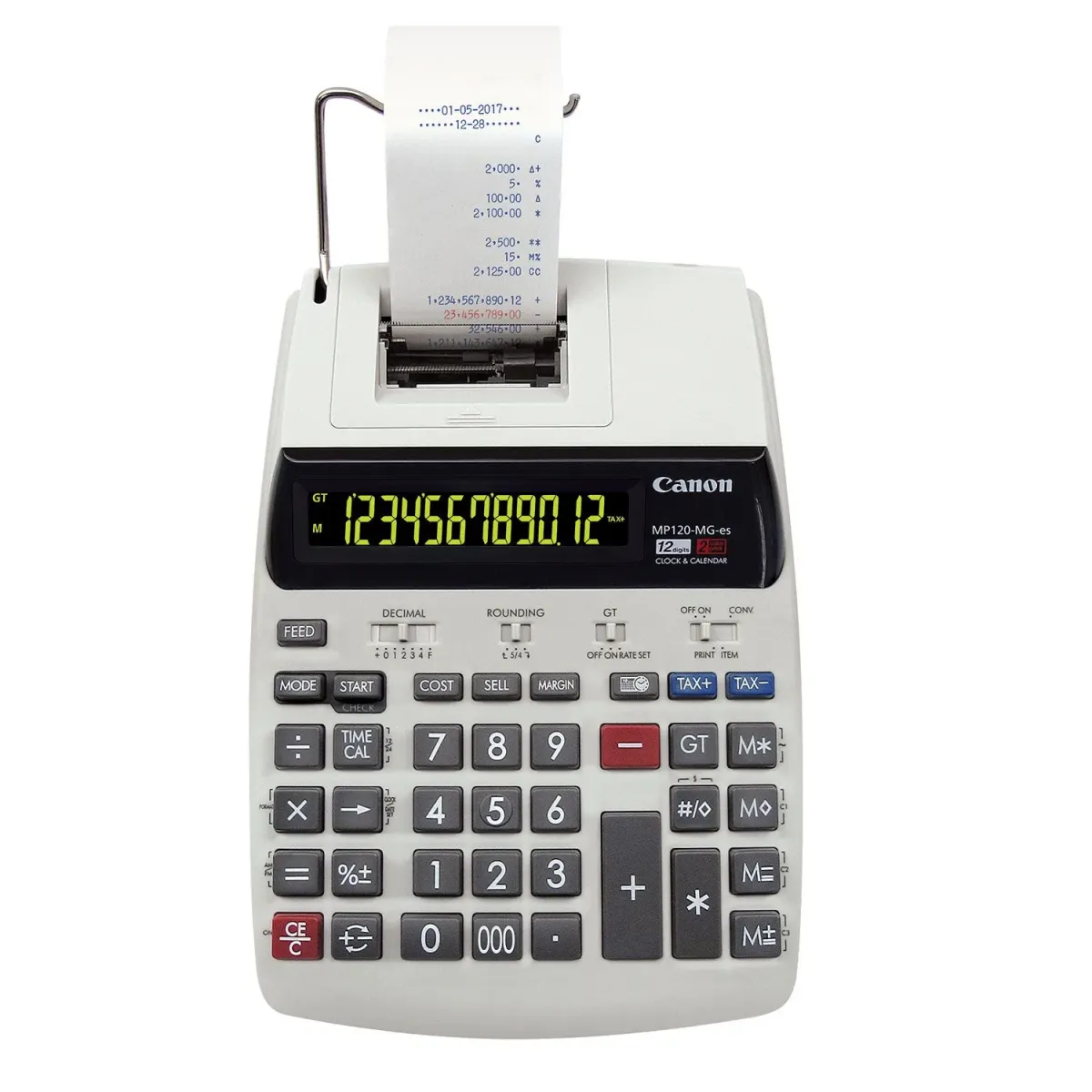 Canon Αριθμομηχανή 12 Ψηφιών με ταινία MP120-MG