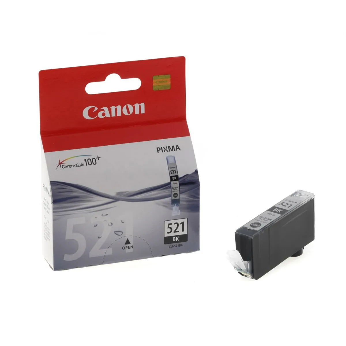 Μελάνι Canon CLI-521 Black
