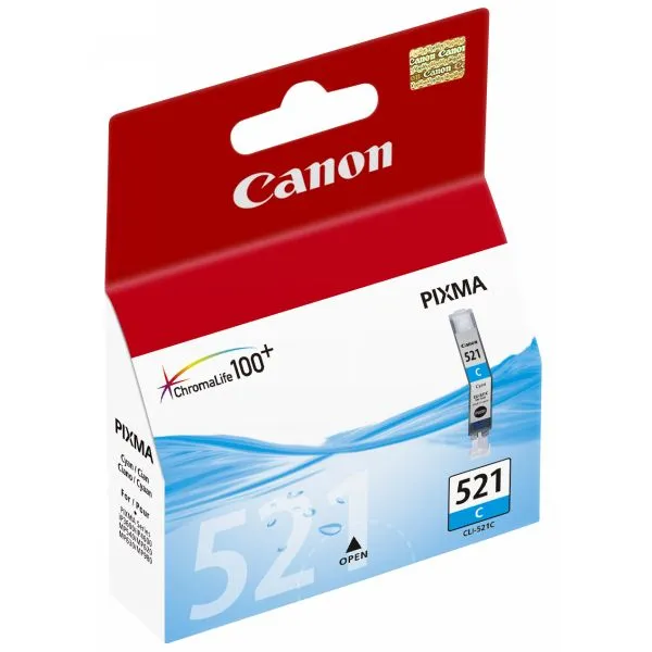 Μελάνι Canon CLI-521 Cyan