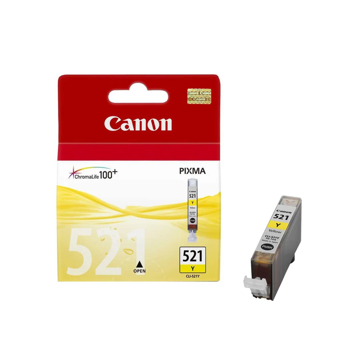 Μελάνι Canon CLI-521 Yellow