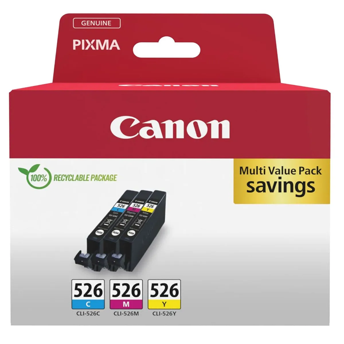 Μελάνι Canon CLI-526 (C-M-Y) Multipack
