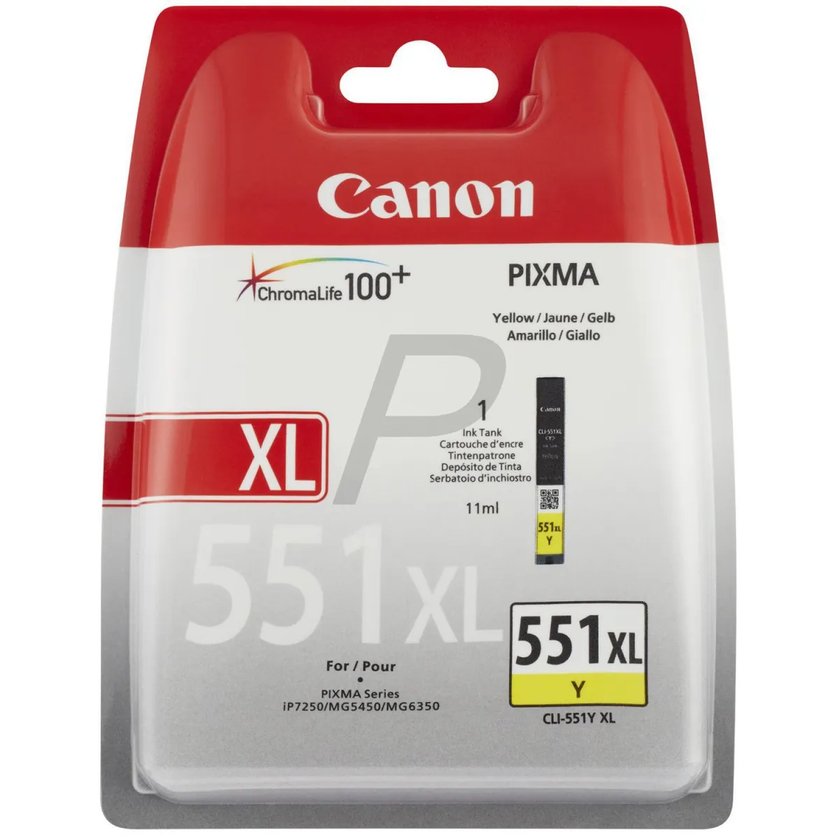 Μελάνι Canon CLI-551XL Yellow