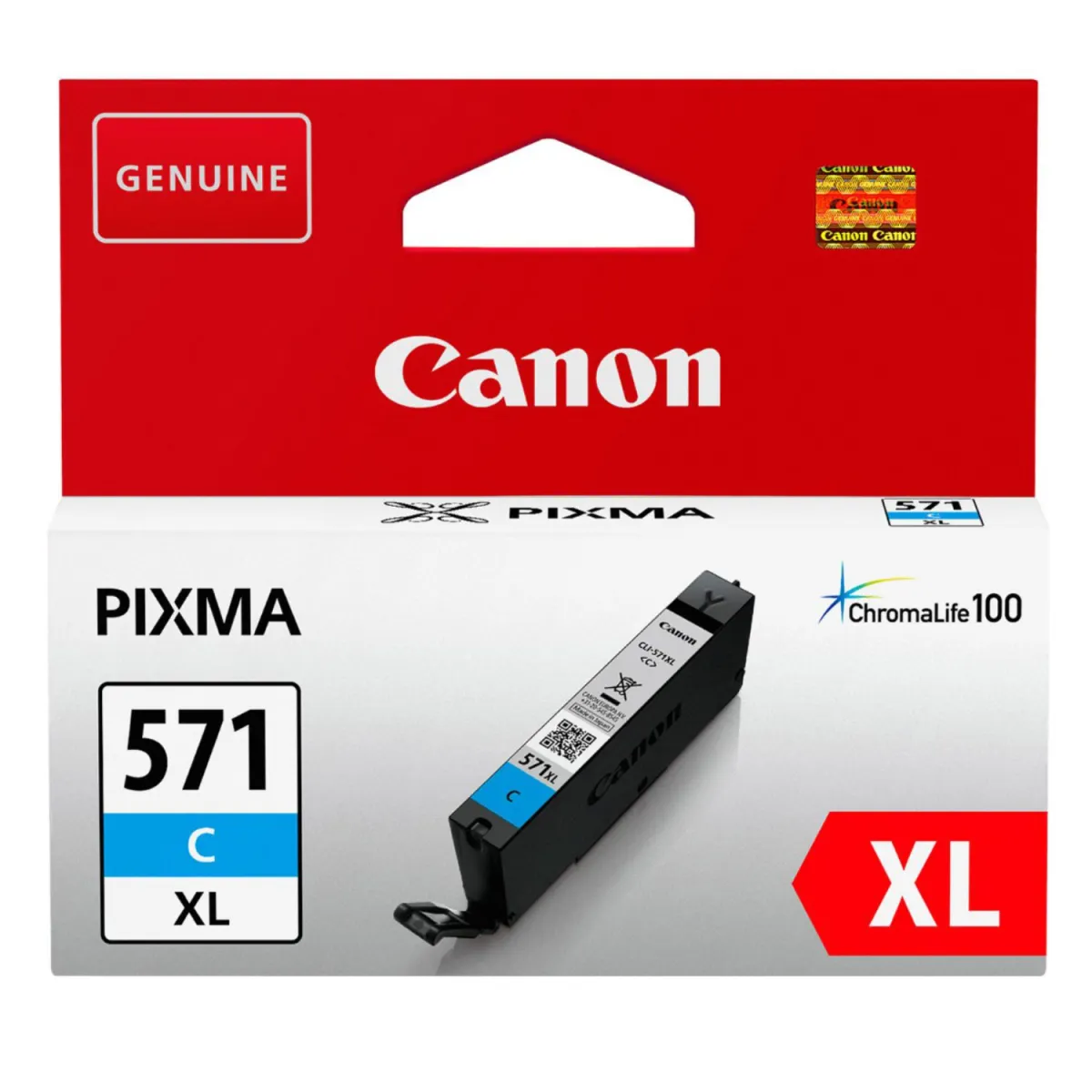Μελάνι Canon CLI-571XL Cyan