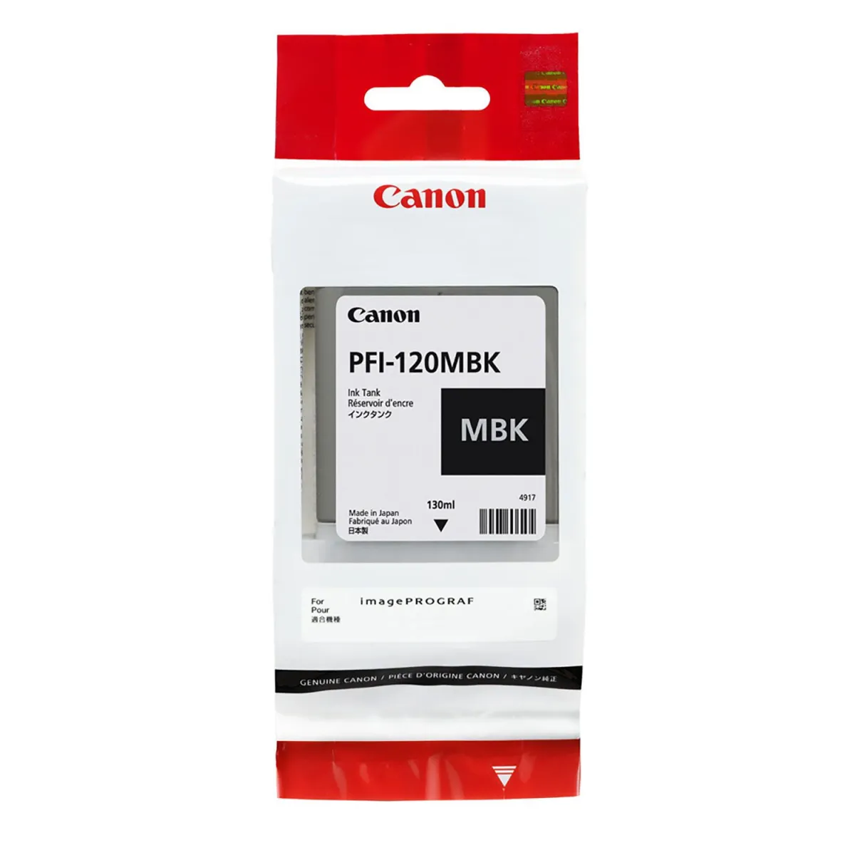 Μελάνι Canon PFI-120 Matte Bk (130ml)