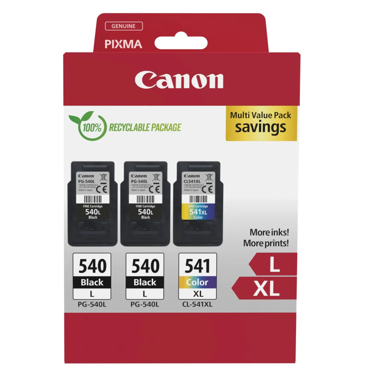Μελάνι Canon PG-540Lx2/CL-541XL MULTI