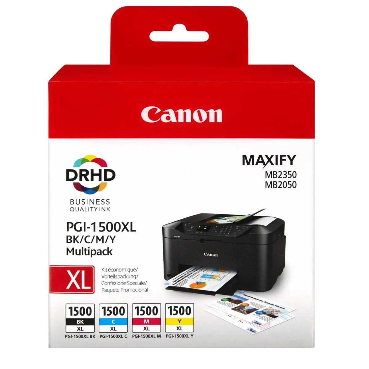 Μελάνι Canon PGI-1500XL (BK-C-M-Y) Multipack