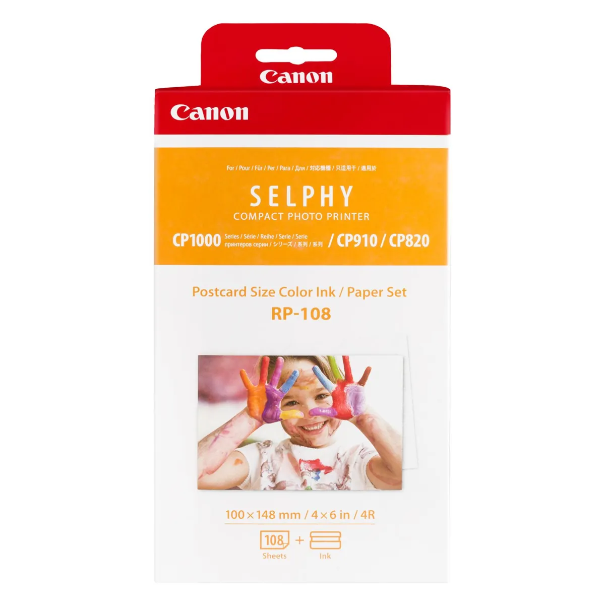 Μελάνι Canon SELPHY RP - 108 Photo και Φωτογραφικό Χαρτί 10 x 15 cm