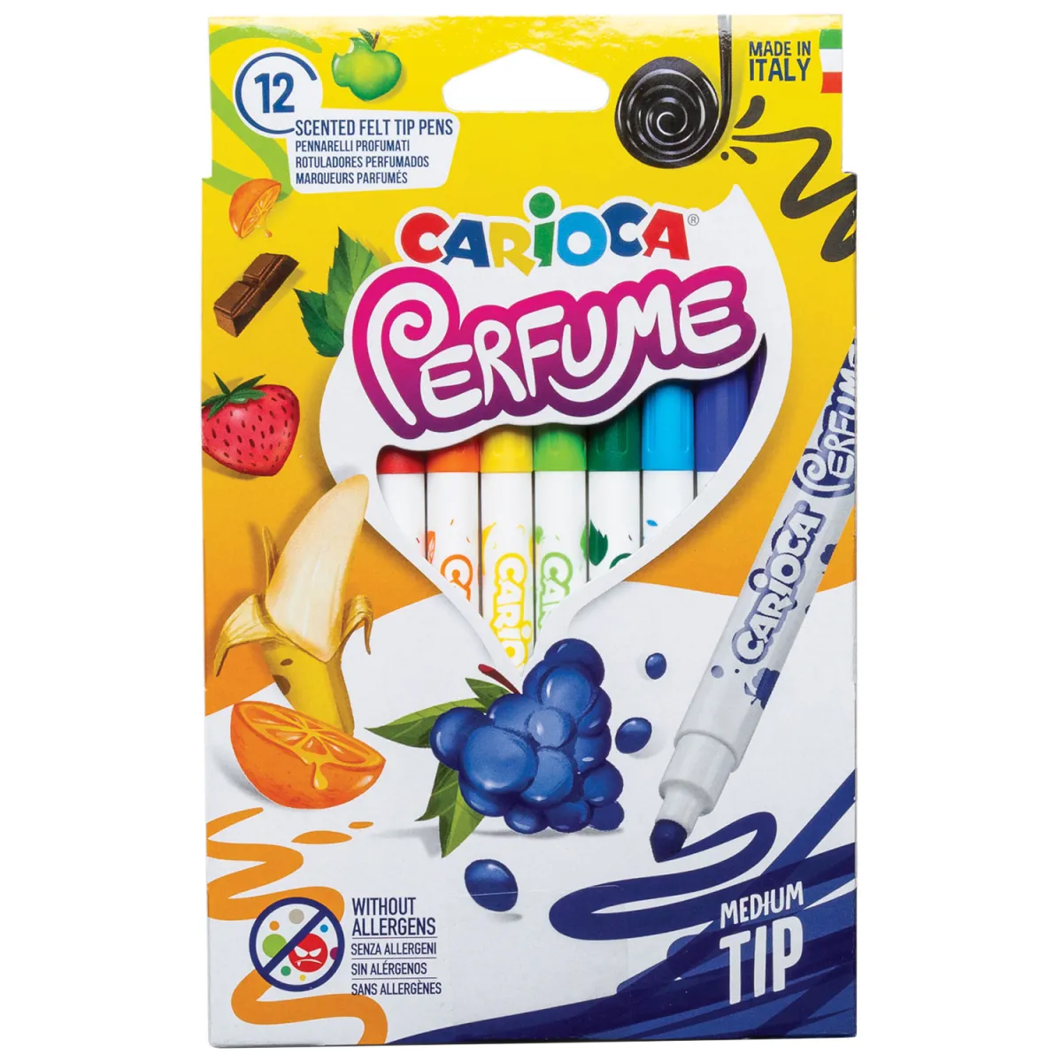 Carioca Μαρκαδόροι Αρωματικοί Xplosion 12τεμ.